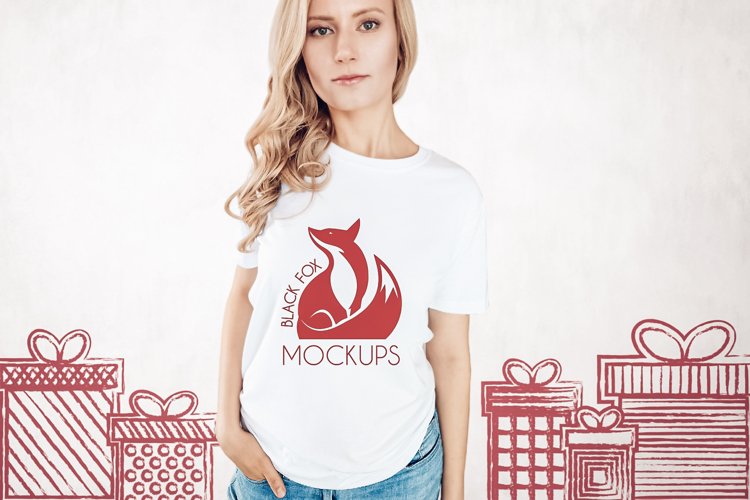White Tshirt Mockup