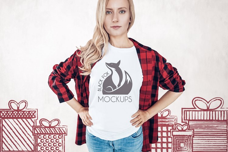 White Tshirt Mockup