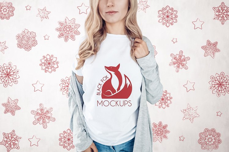 White Tshirt Mockup
