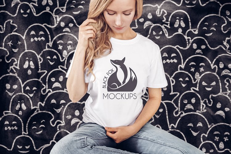 White Tshirt Mockup