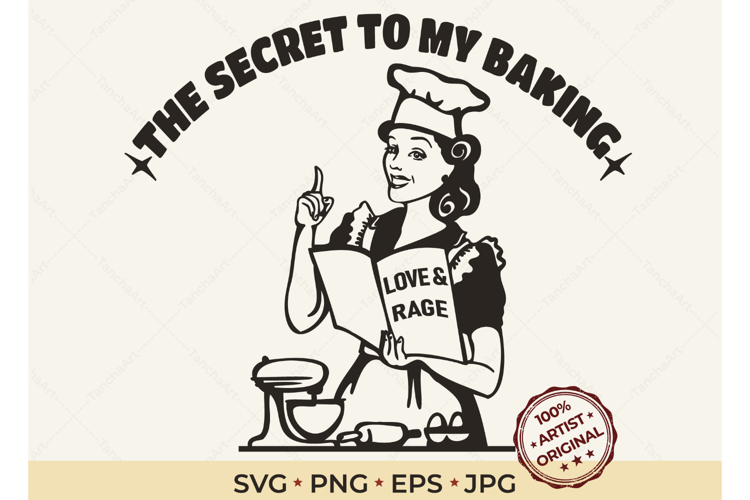 Retro Housewife SVG Funny kitchen