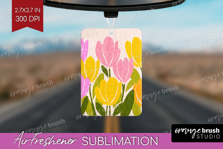 Tulip Modern Floral Air Freshener PNG Sping Flower PNG
