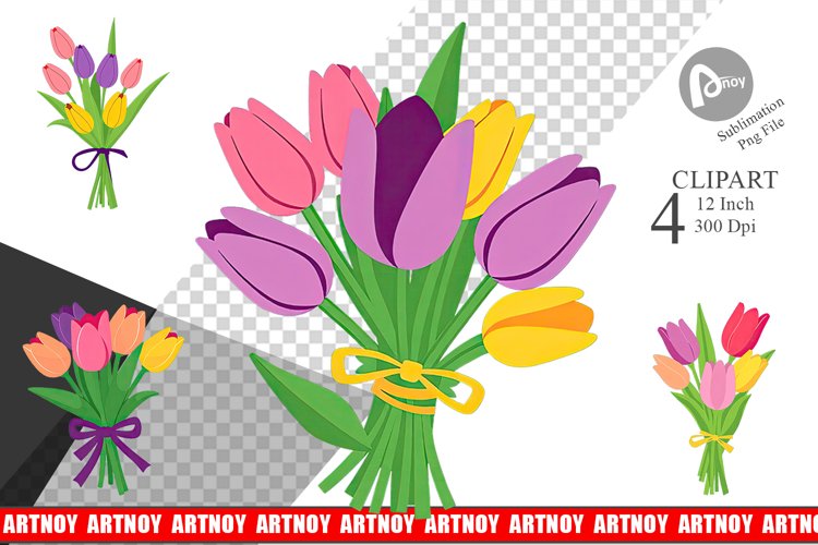 Bouquet Clipart Image 18