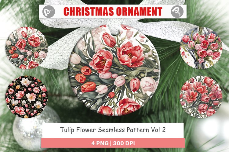 Christmas Ornamen Tulip Patterns