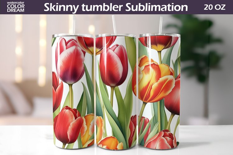 Watercolor Flowers Image 5