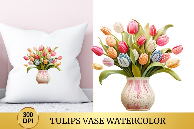Flower Vase Clipart Image 20