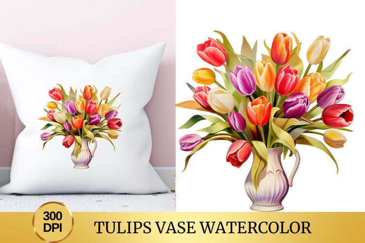 Flower Vase Clipart Image 16