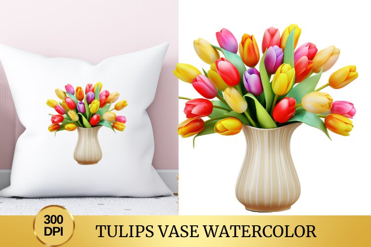 Flower Vase Clipart Image 14