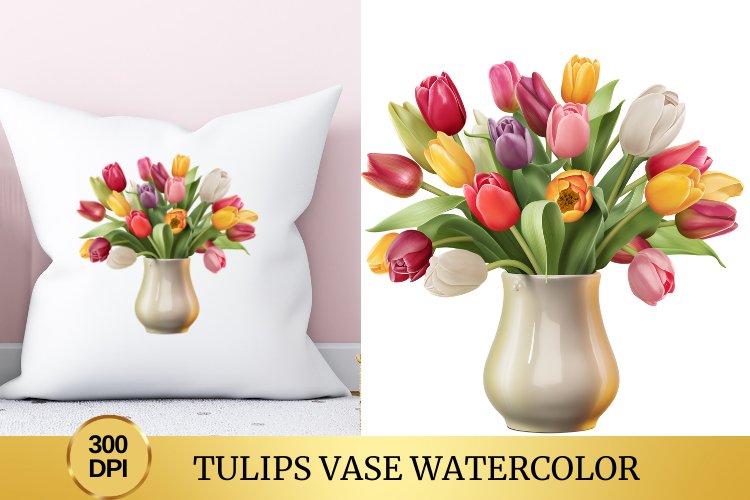 Flower Vase Clipart Image 2