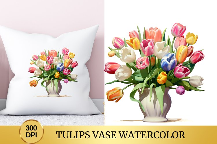Flower Vase Clipart Image 21