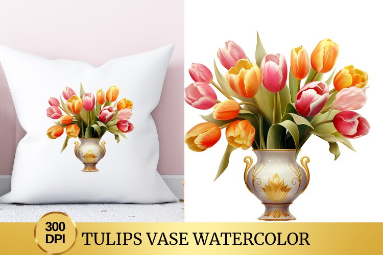 Flower Vase Clipart Image 15