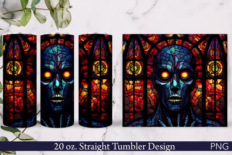 Halloween Sublimation Tumbler | Monster Sublimation example image 1