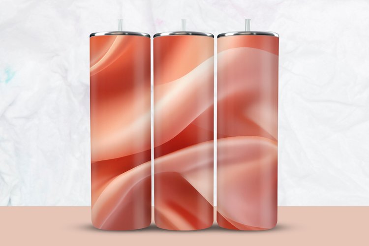 3D Waving Tumbler Wrap
