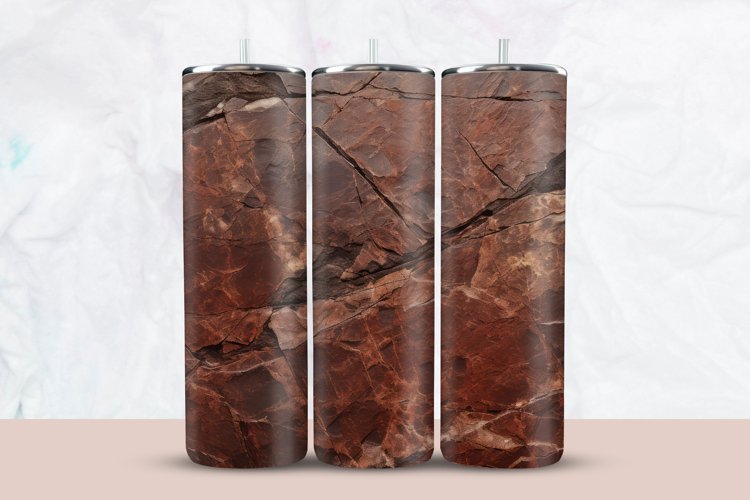 Brown Texture Wall Tumbler Wrap