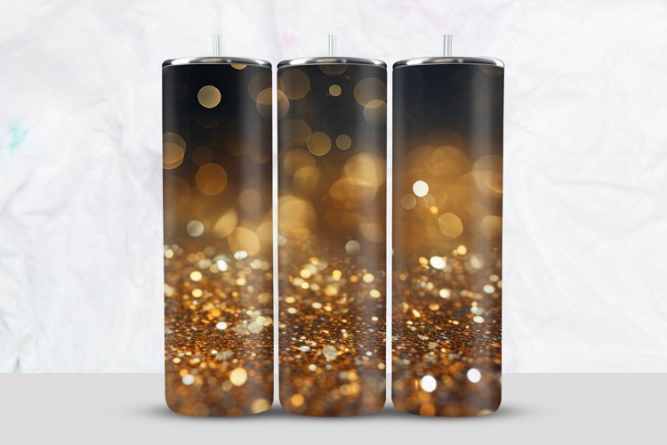 Golden Glitter Png Image 9