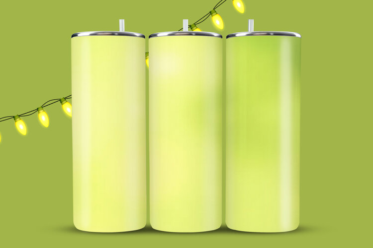 Green Gradient Tumbler Wrap example image 1