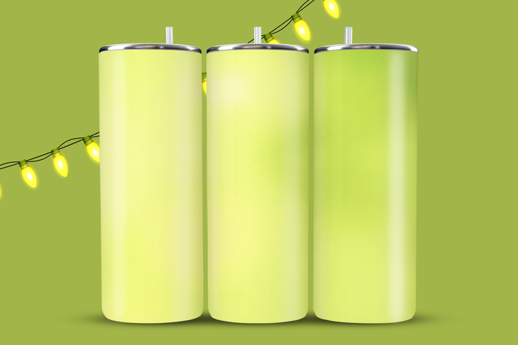 Green Gradient Tumbler Wrap