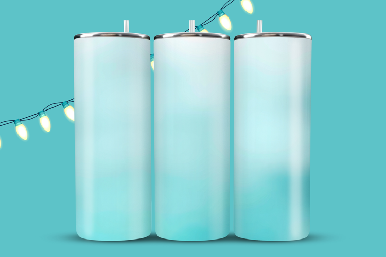 Blue Gradient Tumbler Wrap