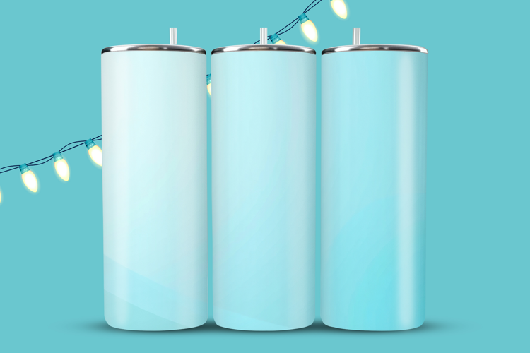 Blue Gradient Tumbler Wrap