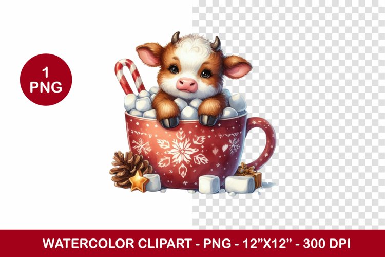 Highland Cow Clipart Image 11