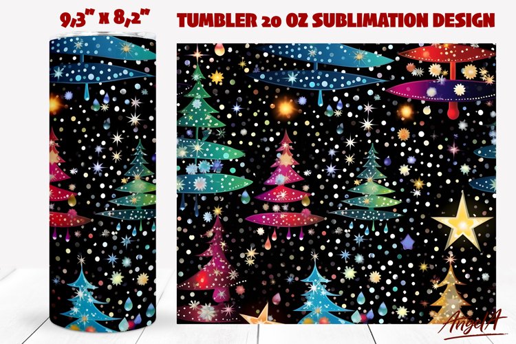 Christmas Tumbler Wrap Image 14