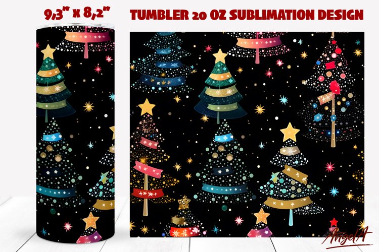 Christmas Tumbler Wrap Image 10