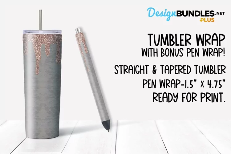Wedding Glitter Sublimation Tumbler