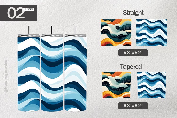 Random Pattern Tumbler Wrap| Tumbler Sublimation Wrap