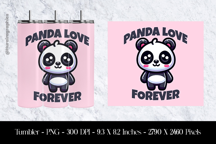 Cute Panda Clipart Image 5