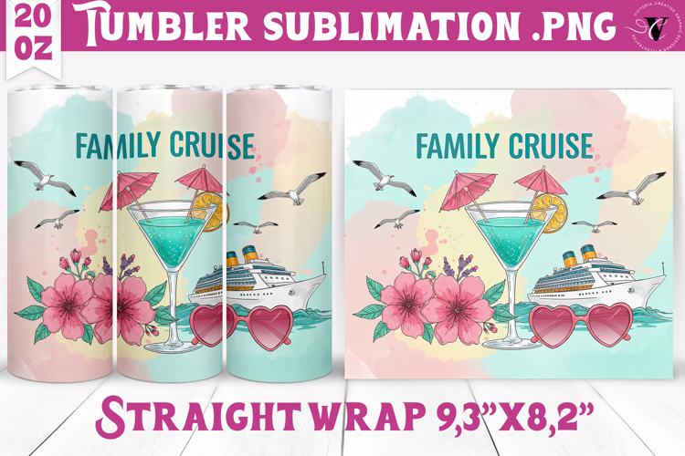 20 Oz Sublimation Tumbler Wrap Image 19