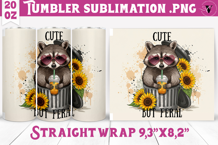 20 Oz Sublimation Tumbler Wrap Image 8