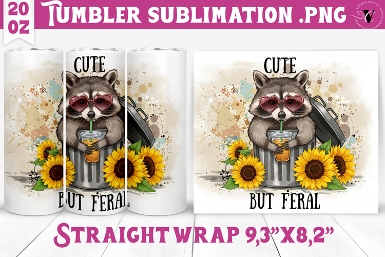 20 Oz Sublimation Tumbler Wrap Image 8