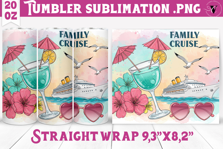 20 Oz Sublimation Tumbler Wrap Image 11