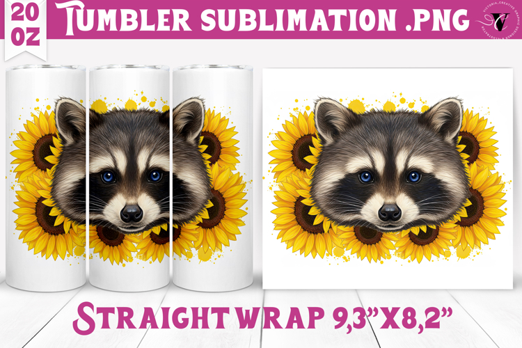 20 Oz Sublimation Tumbler Wrap Image 13