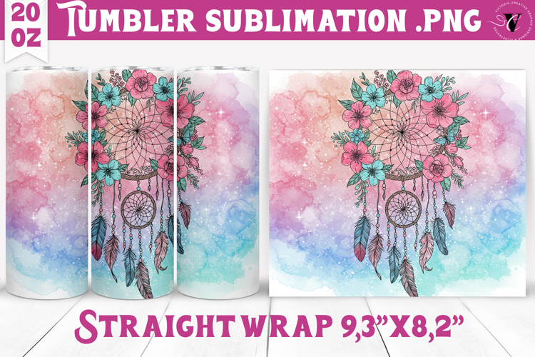 20 Oz Sublimation Tumbler Wrap Image 17