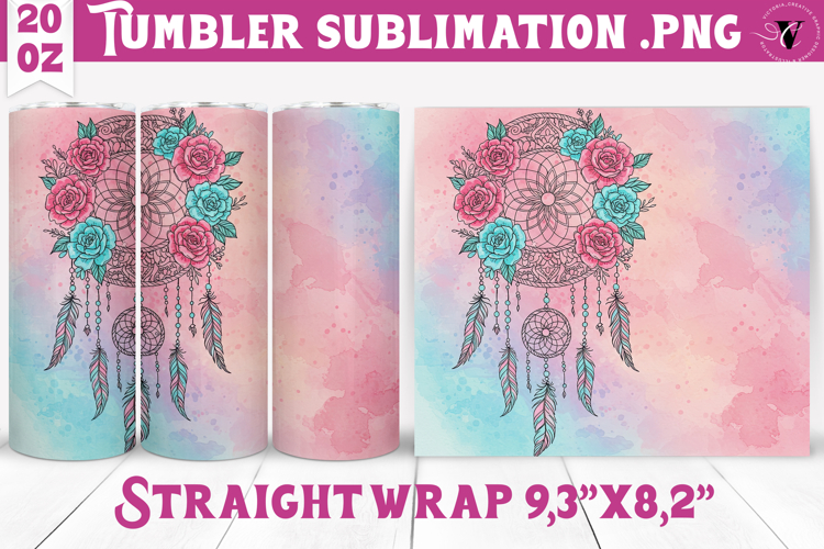 20 Oz Sublimation Tumbler Wrap Image 11