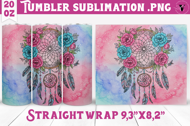 20 Oz Sublimation Tumbler Wrap Image 14