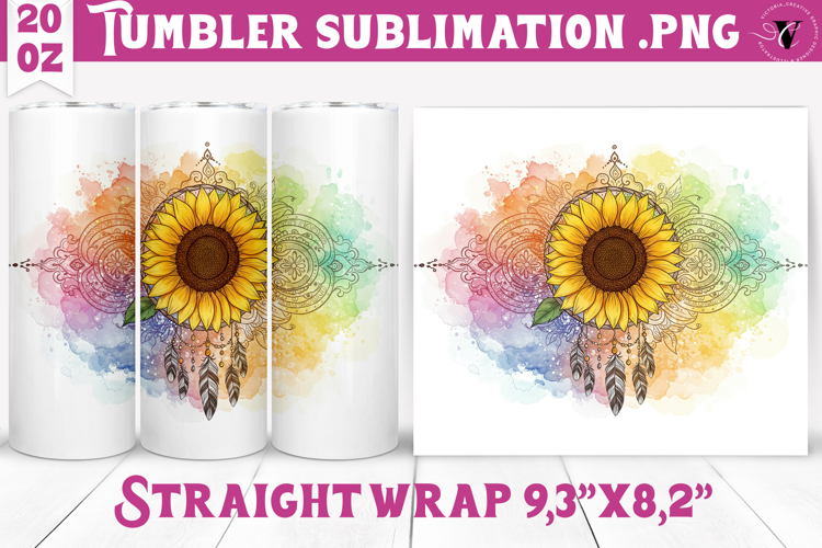 20 Oz Sublimation Tumbler Wrap Image 12