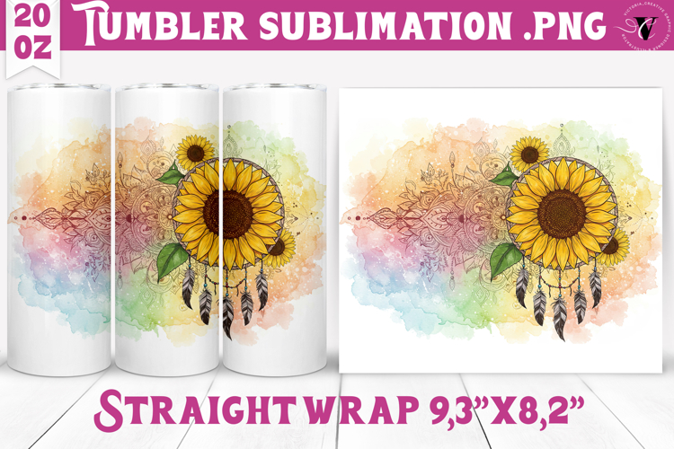 20 Oz Sublimation Tumbler Wrap Image 20