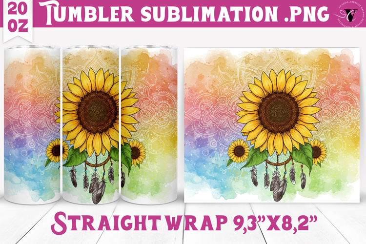 20 Oz Sublimation Tumbler Wrap Image 20