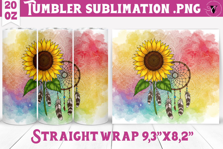 20 Oz Sublimation Tumbler Wrap Image 16