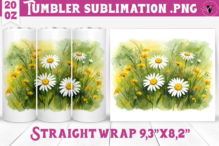20 Oz Sublimation Tumbler Wrap Image 2