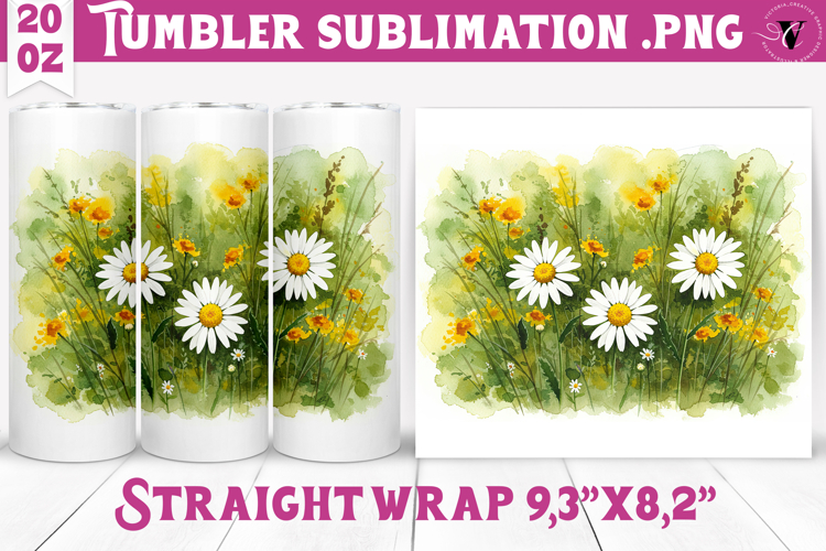 20 Oz Sublimation Tumbler Wrap Image 3