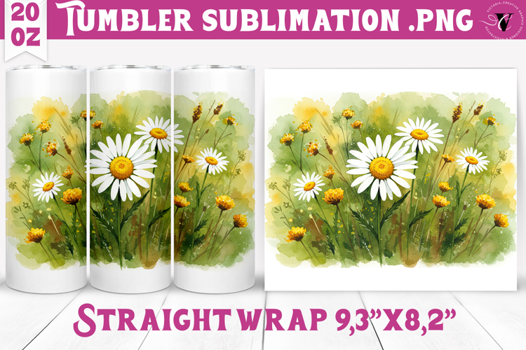 20 Oz Sublimation Tumbler Wrap Image 13