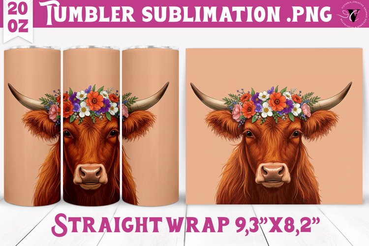 20 Oz Sublimation Tumbler Wrap Image 14