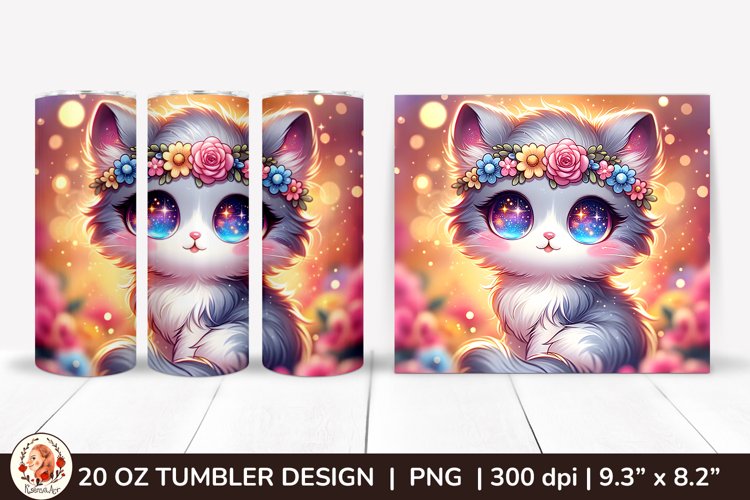 20 Oz Sublimation Tumbler Wrap Image 15