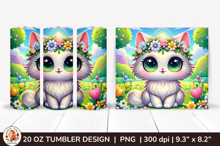 20 Oz Sublimation Tumbler Wrap Image 13