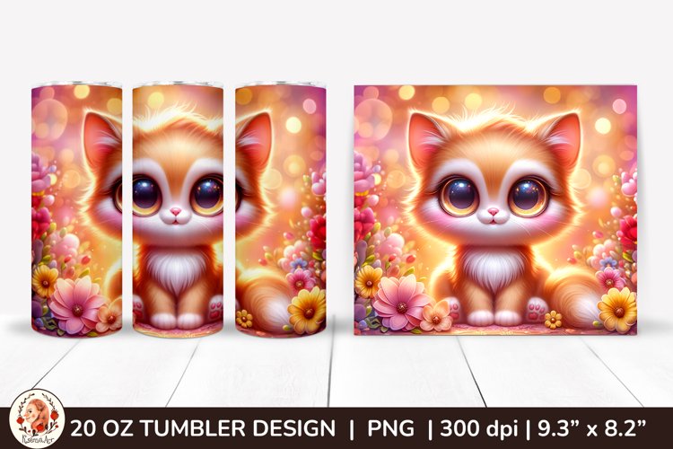 20 Oz Sublimation Tumbler Wrap Image 12