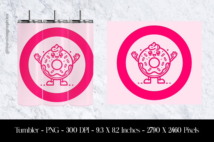 Cute Donut Clipart Image 17