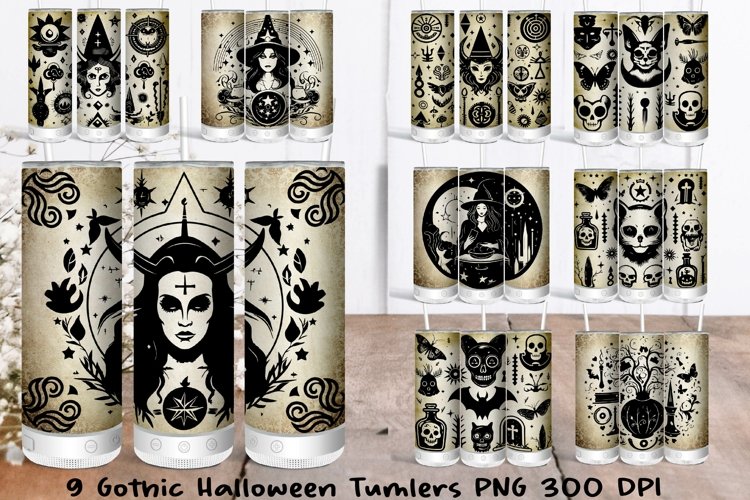 Halloween Tumbler Wrap Image 3